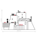 acoperisuri-pariziene-autocolant-decorativ-de-perete-parisian-rooftops-wall-sticker-dimensions