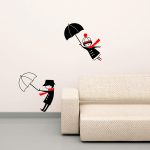 cu-umbrela-autocolant-decorativ-de-perete-gone-with-an-umbrella-wall-sticker-2