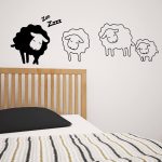 oite-adormite-autocolant-decorativ-de-perete-sleeping-sheep-wall-sticker-1